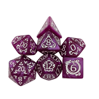 Dragon Pink Dice Set