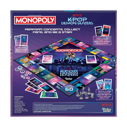 Monopoly K-POP Demon Hunters