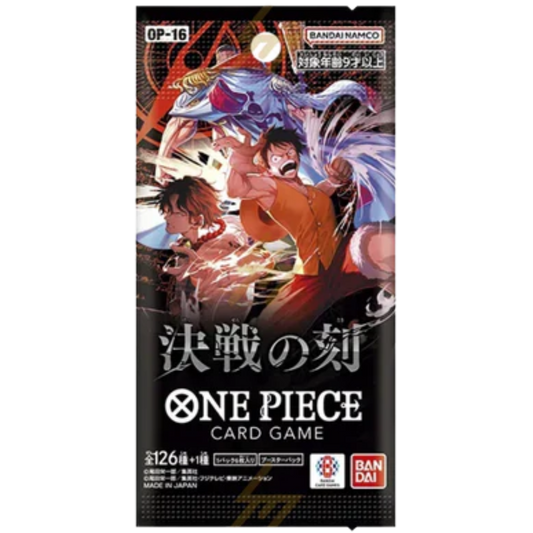 One Piece - The Time of Battle (OP16) - Japanese Booster