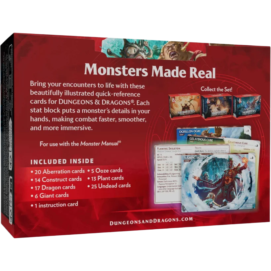 Dungeons & Dragons: Trove Monsters Fearsome and Ferocious CR 0-5