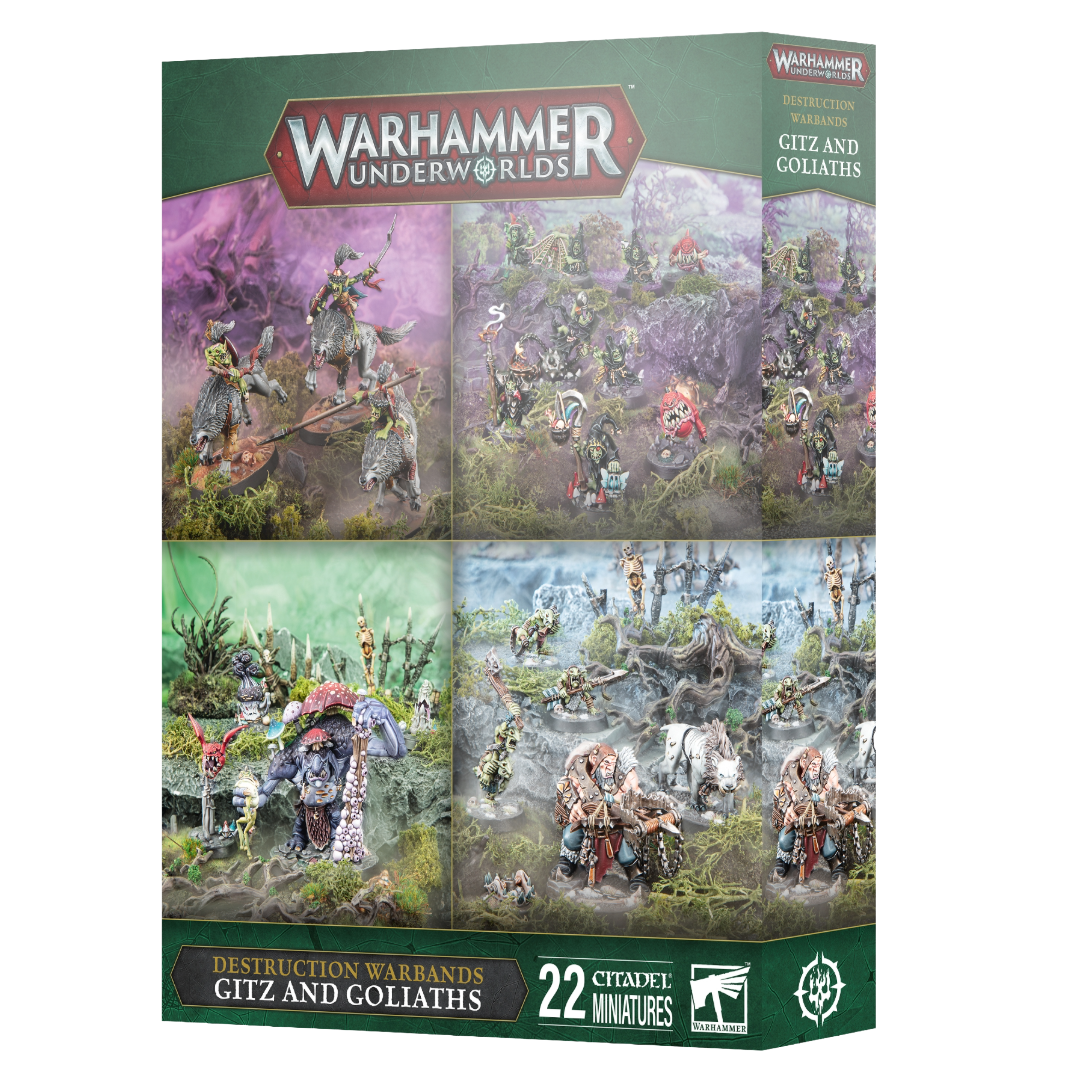 Warhammer Underworlds -  Gitz and Goliaths