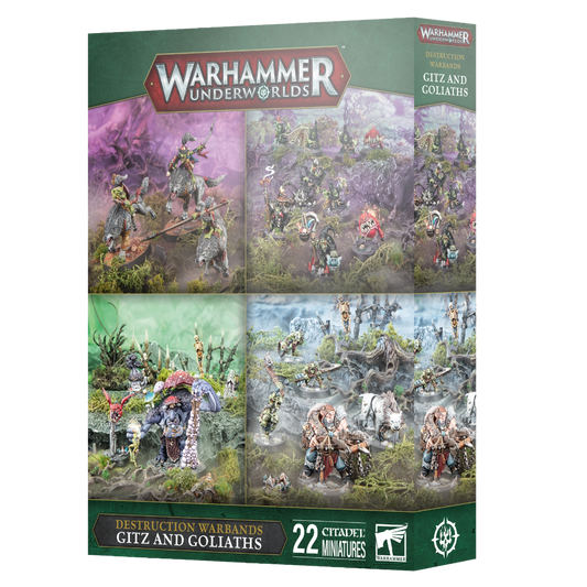 Warhammer Underworlds -  Gitz and Goliaths