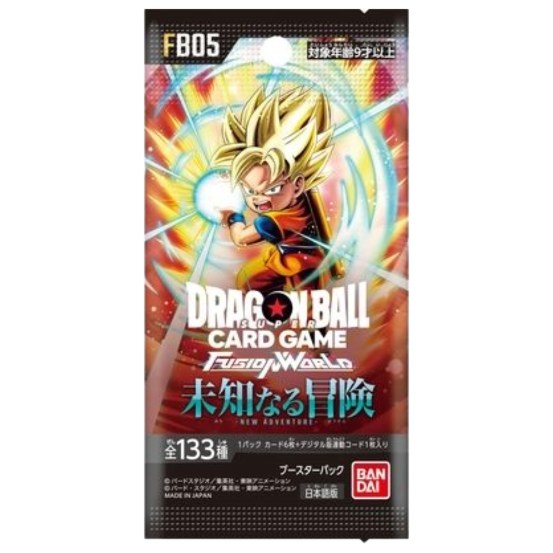Dragon Ball Super CG Fusion World (FB05) - New Adventure Booster Japanese