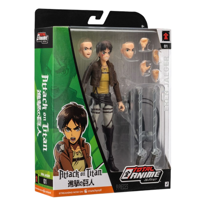 Attack on Titan Total Anime Action Figure Eren Jaeger 17 cm