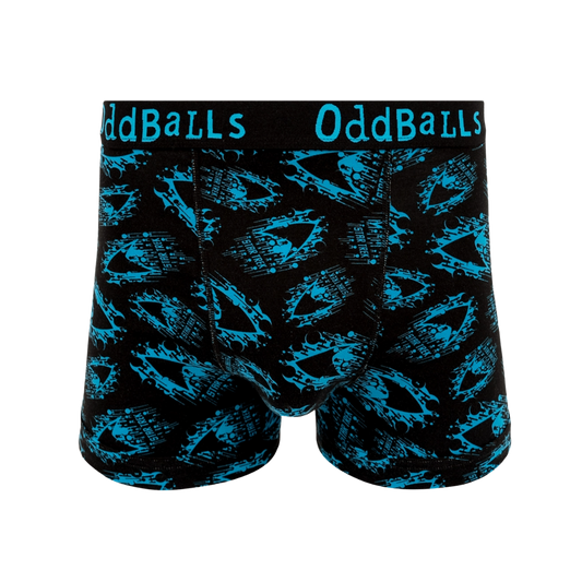 OddBalls - Star Trek Chevron - Mens Cotton Boxer Shorts - Large