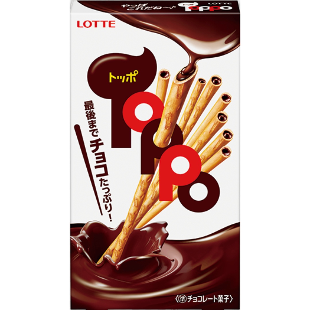 Lotte Toppo Chocolate 72g