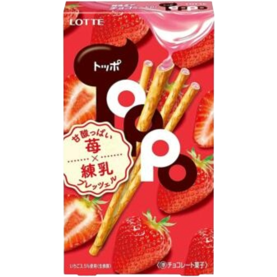 Lotte Toppo Strawberry 72g