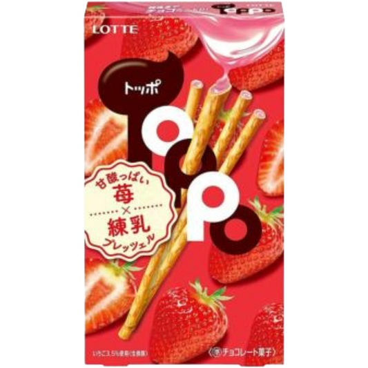 Lotte Toppo Strawberry 72g