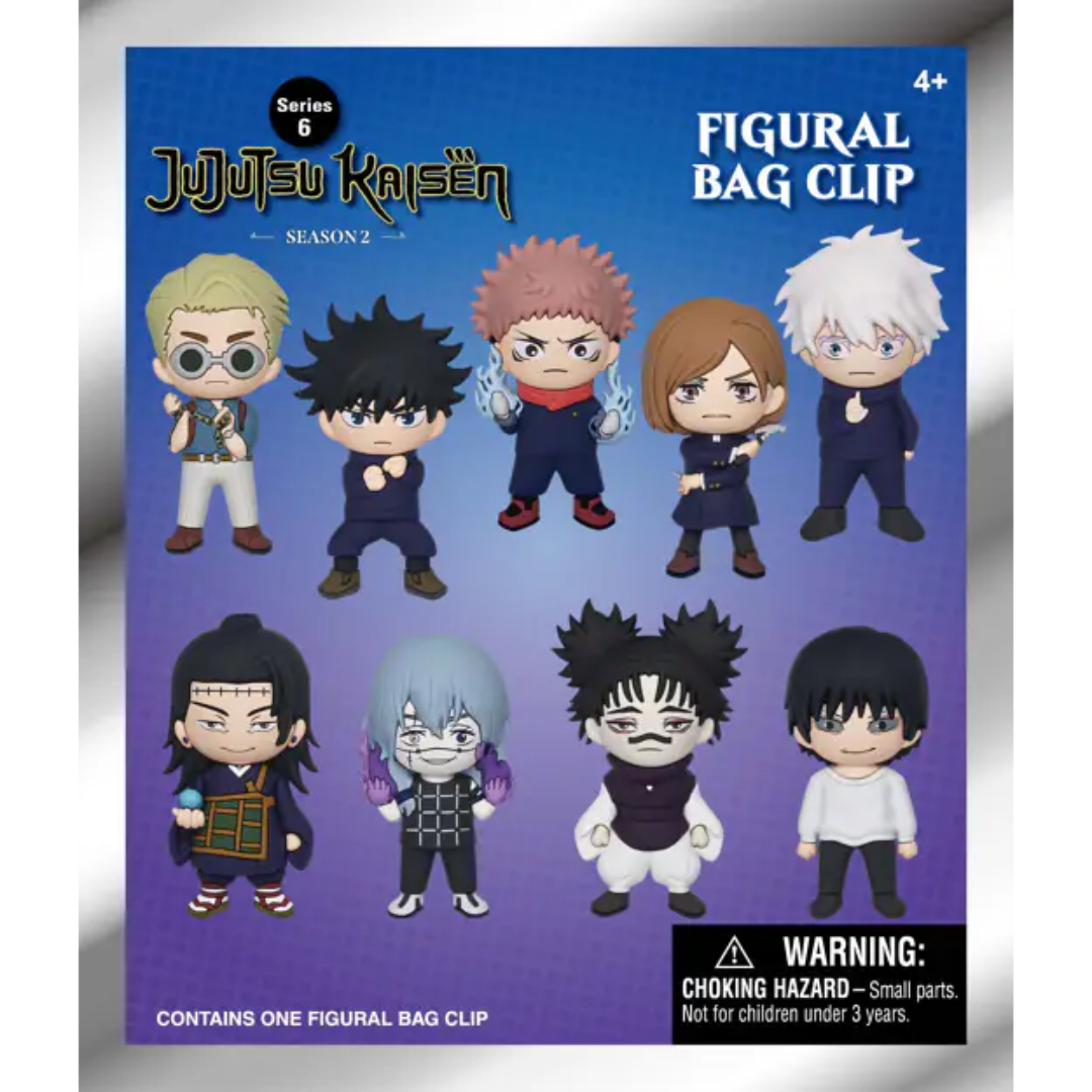 Jujutsu Kaisen Series 6 Bag Clips