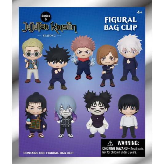 Jujutsu Kaisen Series 6 Bag Clips