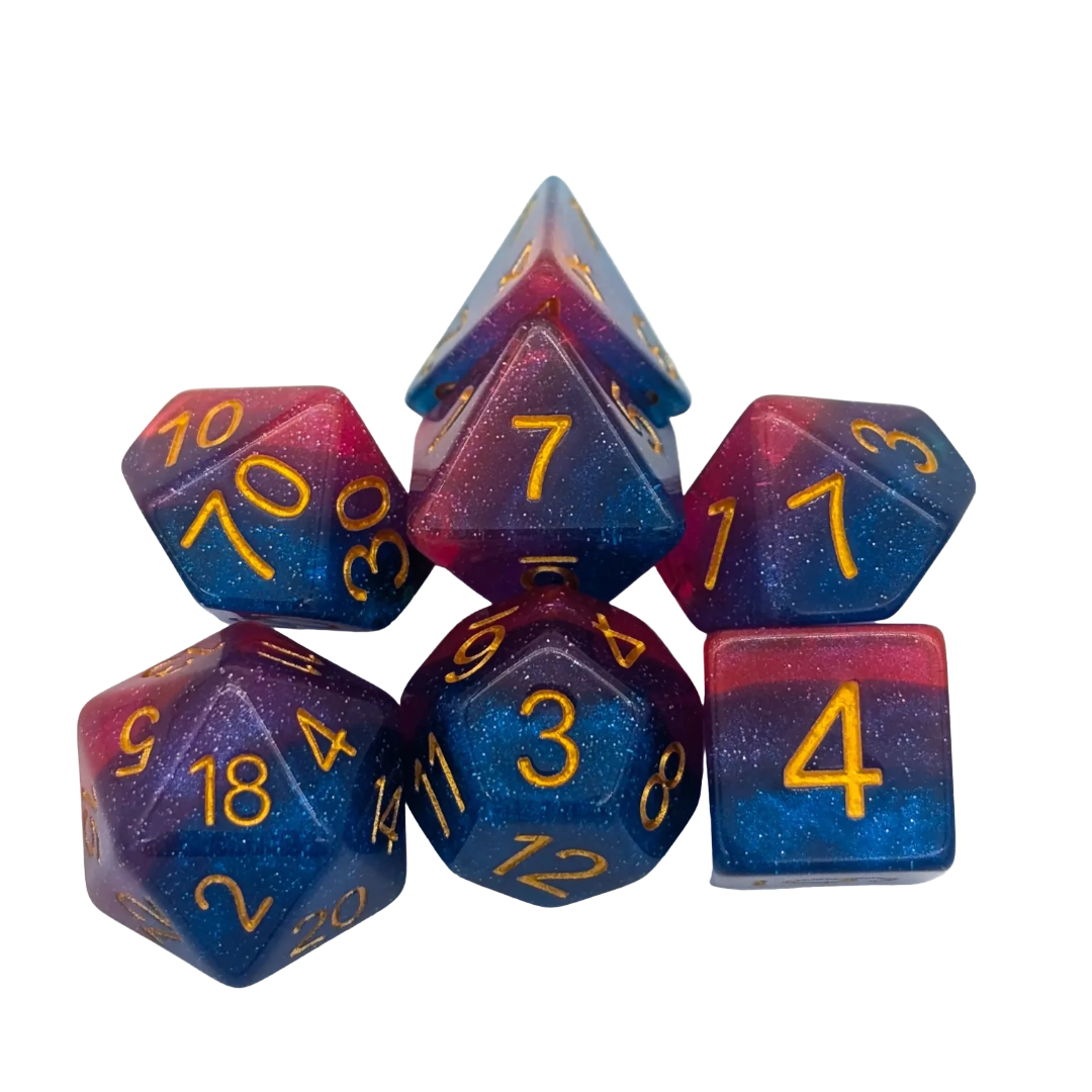 Pride Bisexual Dice Set