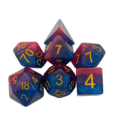 Pride Bisexual Dice Set
