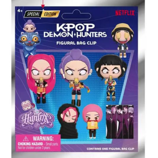 K-Pop Demon Hunters Special Edition Bag Clips