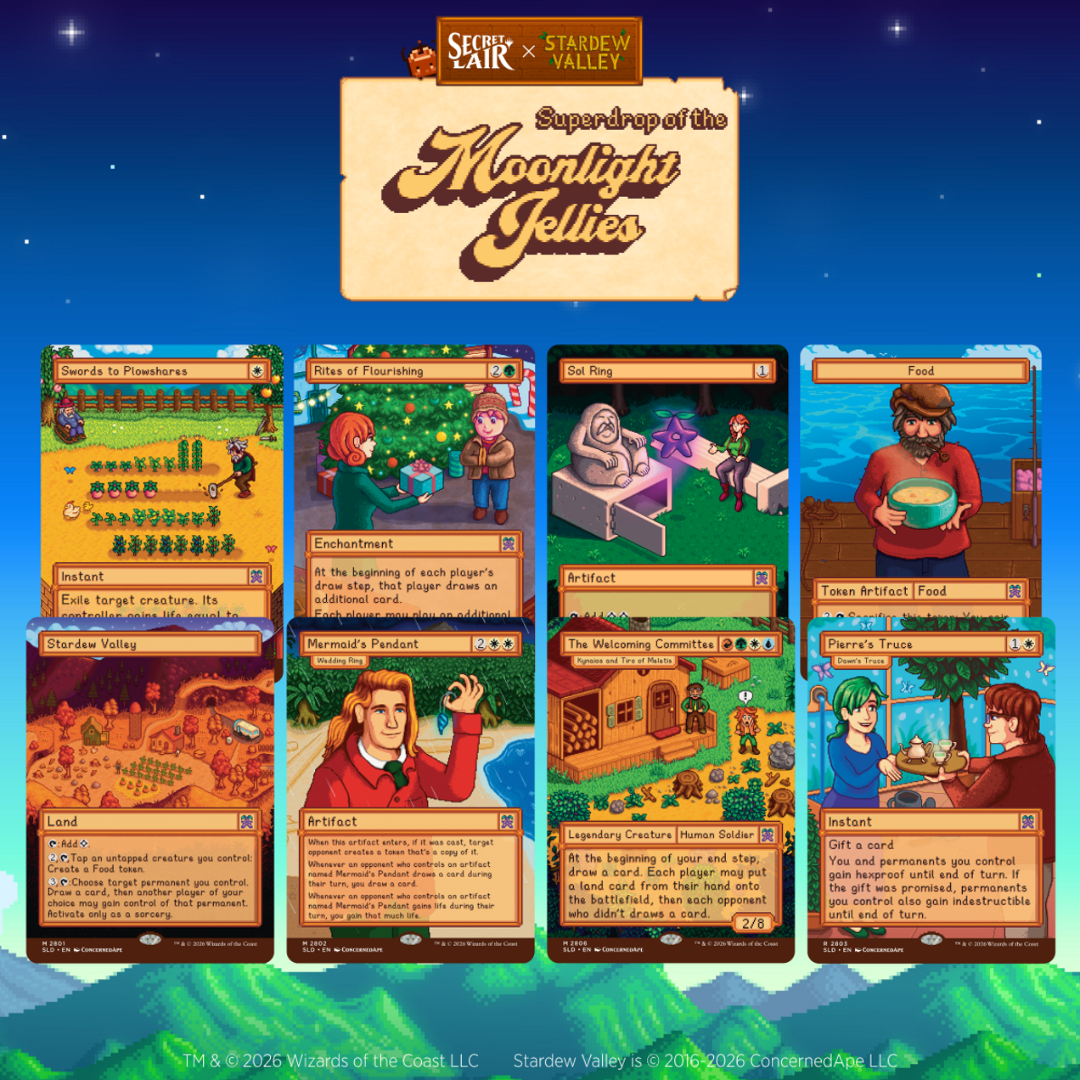 Magic: The Gathering - Secret Lair x Stardew Valley: Welcome to Stardew Valley
