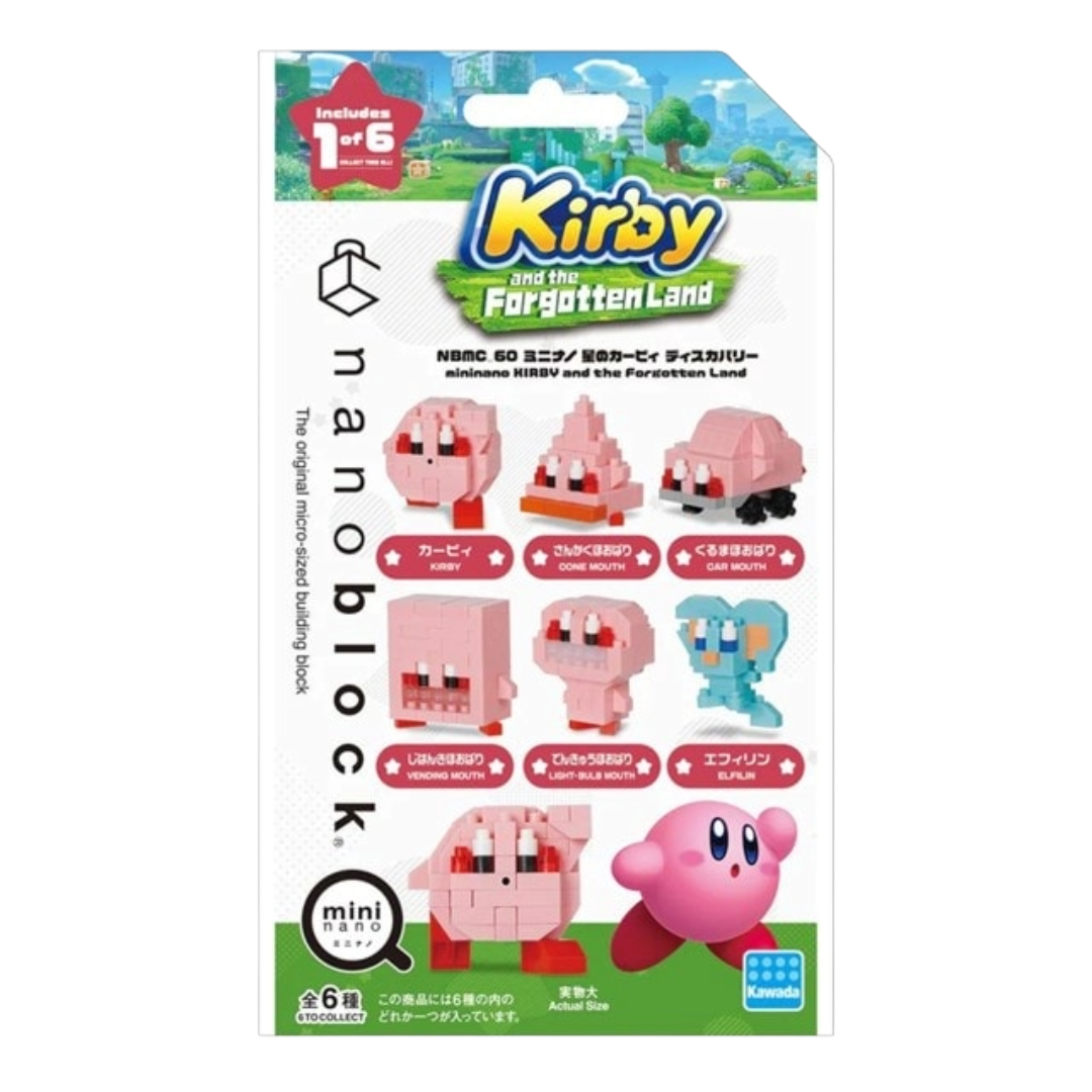 Nanoblock Mininano Kirby and the Forgotten Land Blind Bag
