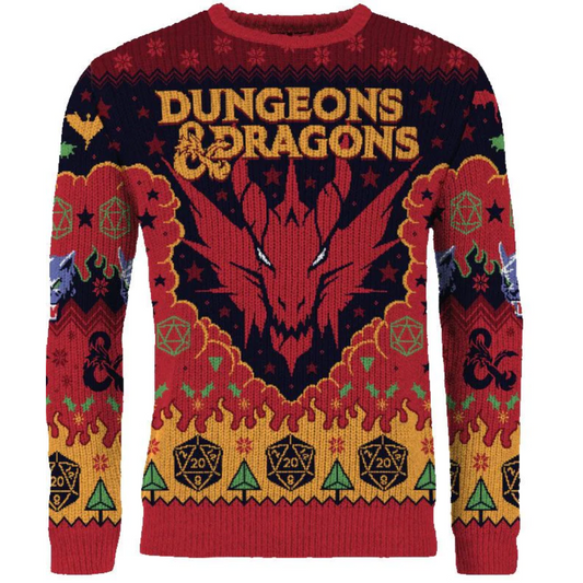 Dungeons and Dragons Christmas Jumper