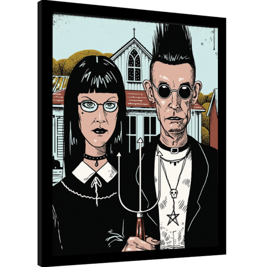 American goth poster