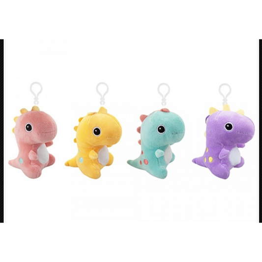 Pocket Pals Dinosaur Keychain Plushie