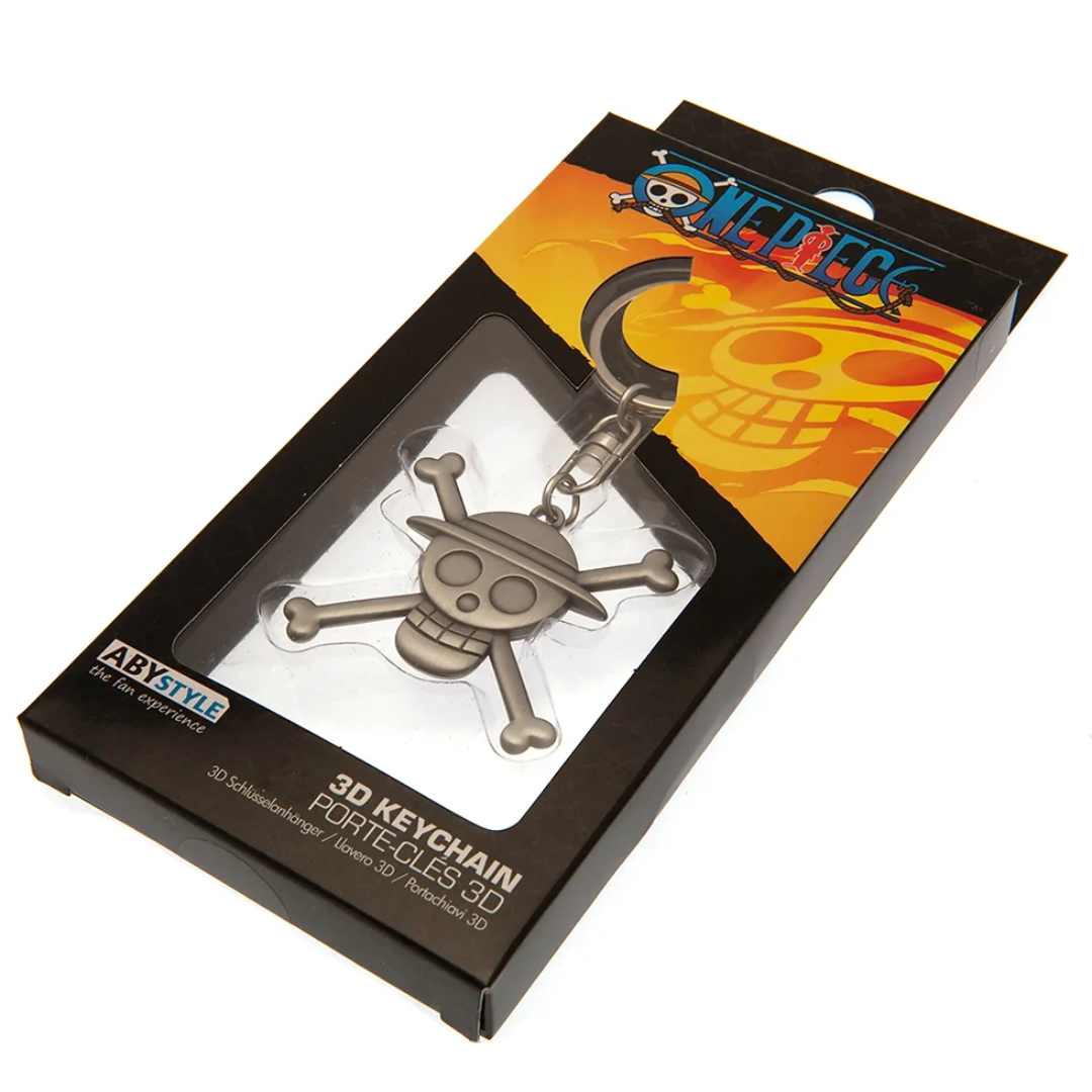 One Piece metal 3D Keychain