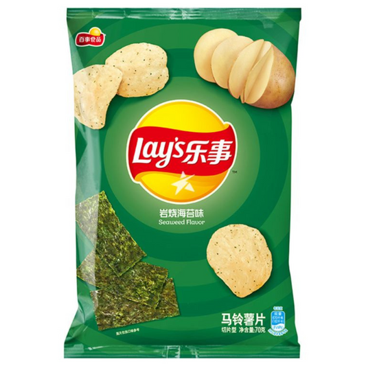 Lays Seaweed Flavour Chinese 70g