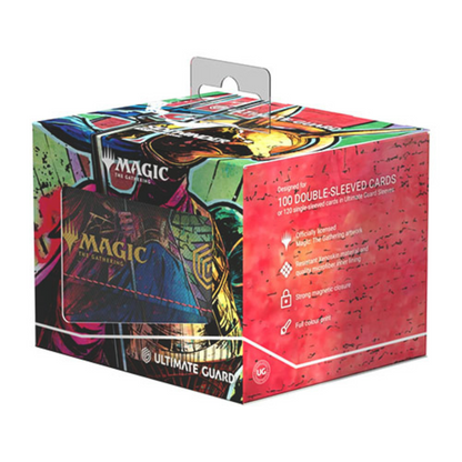 Ultimate Guard - Sidewinder 100+ Xenoskin Deck Box - Magic: The Gathering - Aetherdrift - Design 1