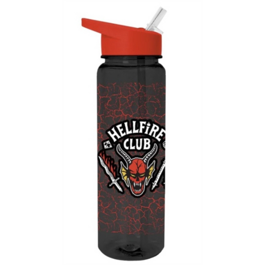 Stranger Things Hellfire Club Plastic Water Bottle