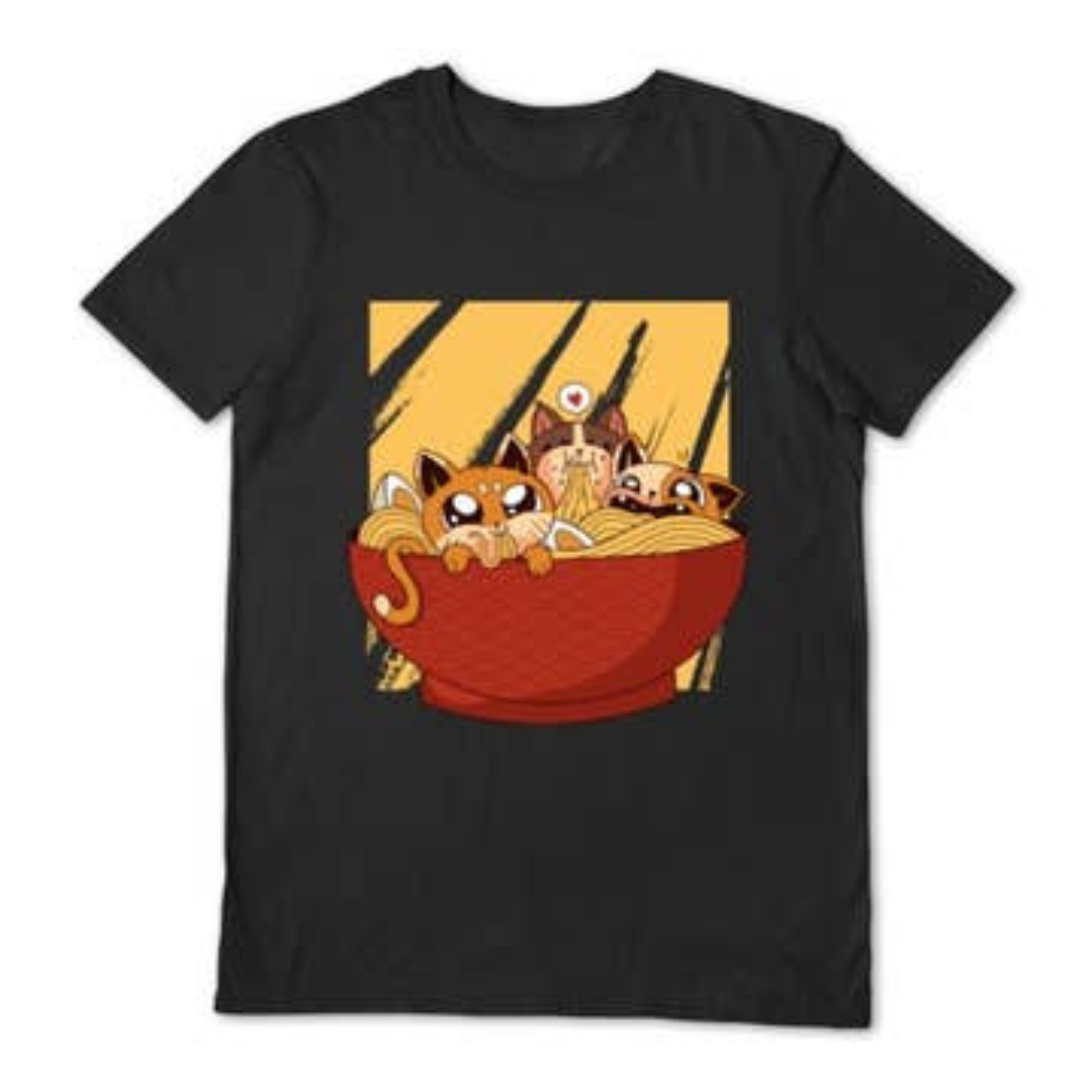 Animal Noodle Bowl T-shirt