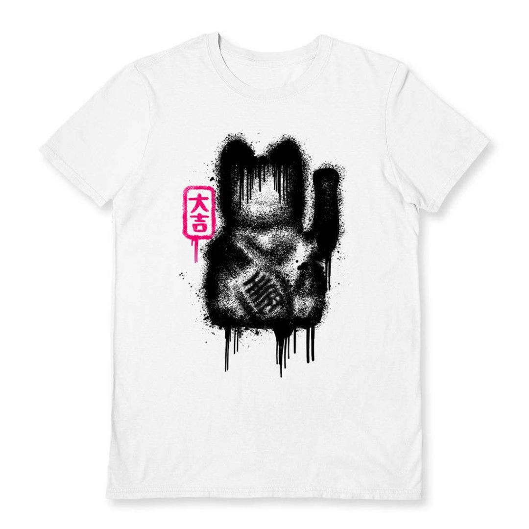Rocket Man Lucky Cat Spray T-shirt