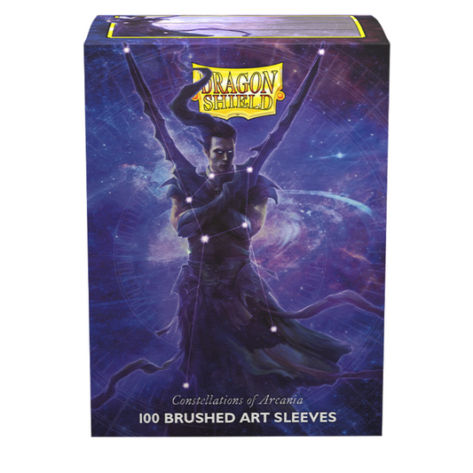 Dragon Shield - Alaric - Constellations - Brushed Art Sleeves - Standard Size - 100