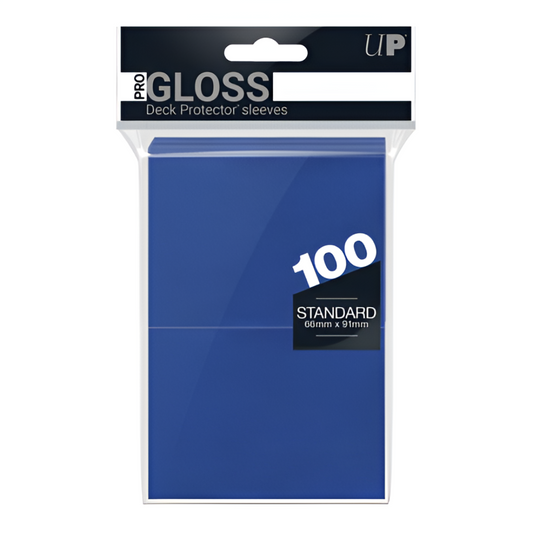 Ultra Pro - Standard Sleeves 100 Pack - Gloss Blue
