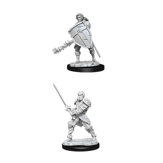 WizKids - D&D Nolzurs Marvelous Miniatures: Male Human Fighter - Wave 8