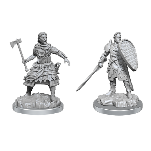 Wizkids - D&D Nolzurs Marvelous Miniatures: Human Fighters - Wave 21