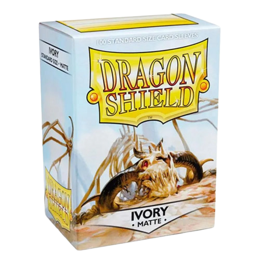 Dragon Shield - Matte Standard Size Sleeves 100pk - Ivory