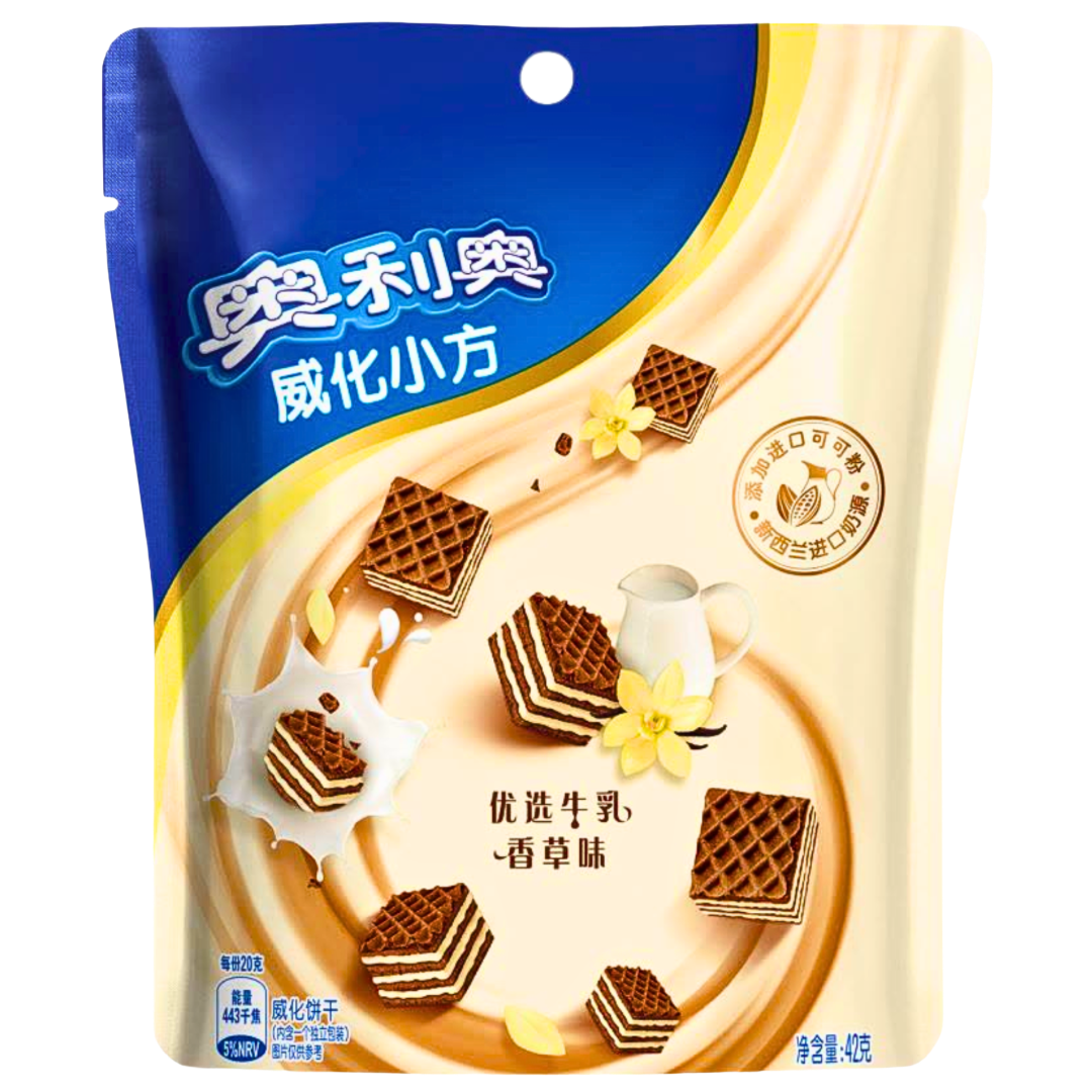 Oreo Wafer Cubes Milk Vanilla Flavour Chinese 42g