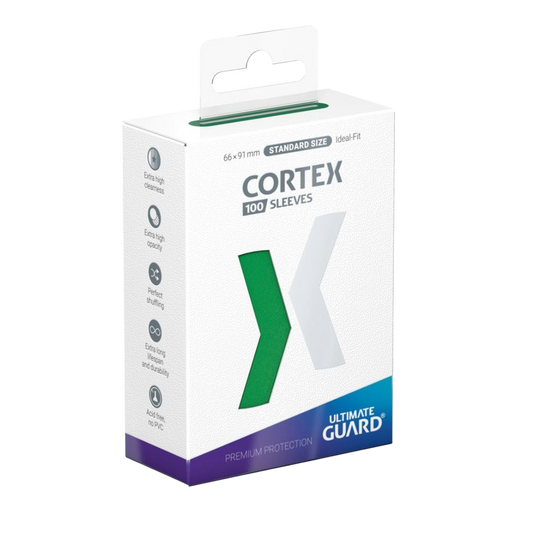 Ultimate Guard Cortex Sleeves Standard Size (100) - Green