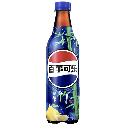 Pepsi White Pomelo Green Bamboo Chinese 500ml