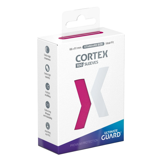 Ultimate Guard Cortex Sleeves Standard Size (100) - Pink