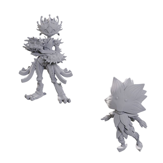 Wizkids - Pathfinder Battles Deep Cuts Miniatures: Wave 25 - Lotus Leshy and Flytrap Leshy