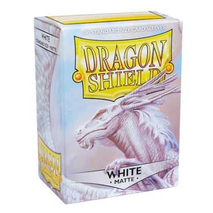 Dragon Shield - Matte Standard Size Sleeves 100pk - White