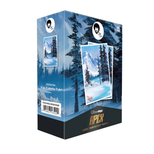 Ultra Pro - Bob Ross Winter Paradise - 105ct Apex Deck Protector Sleeves