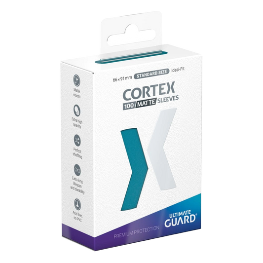 Ultimate Guard Cortex Sleeves Matte Standard Size (100) - Petrol