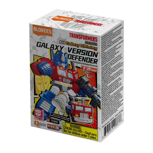 Blokees Transformers Defender Version 01  Galaxy Shining