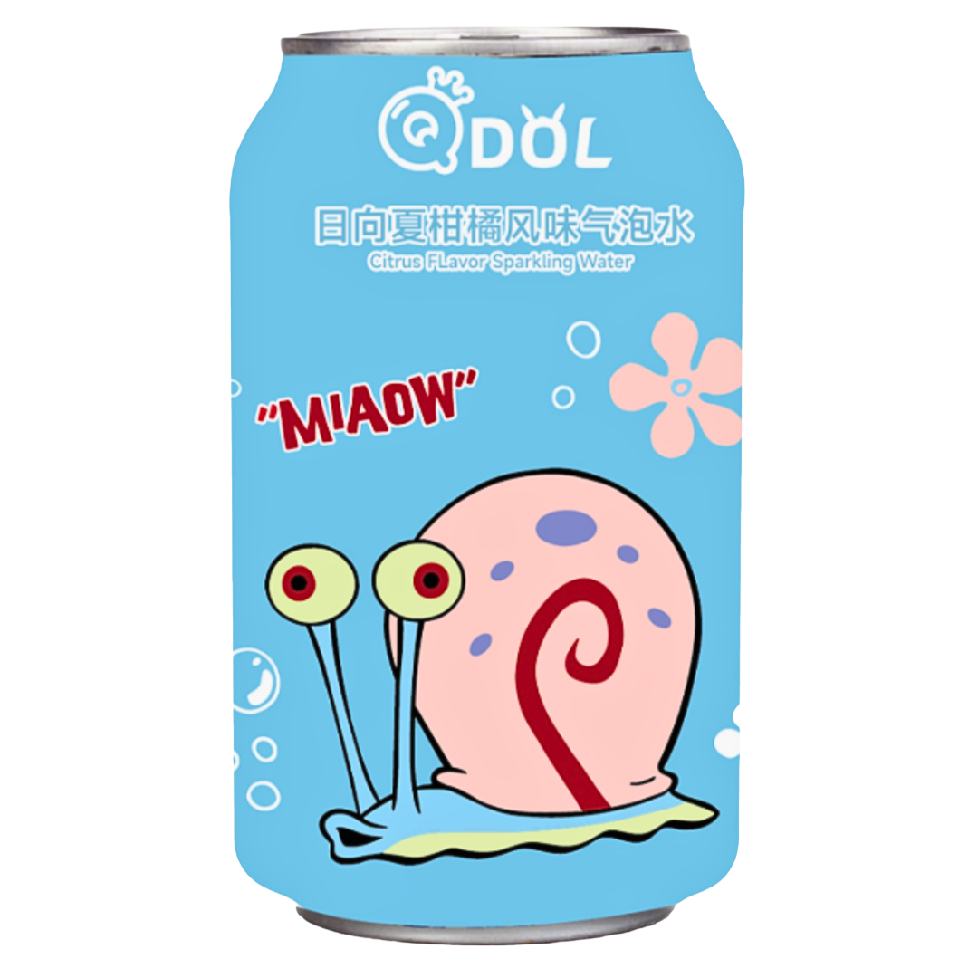 QDOL SpongeBob Gary Citrus Flavour 330ml