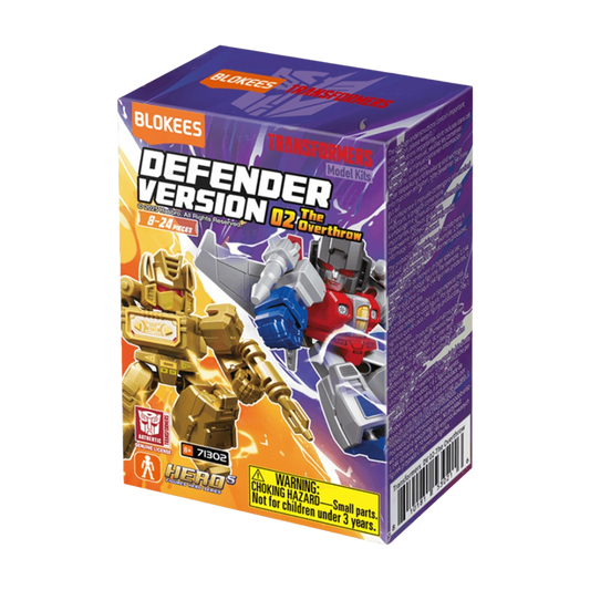 Blokees Transformers Defender Version 02 -The Overthrow