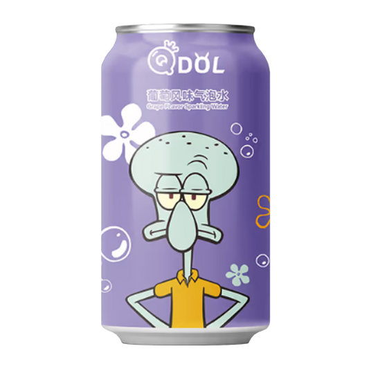 QDOL SpongeBob Squidward Grape Flavour 330ml