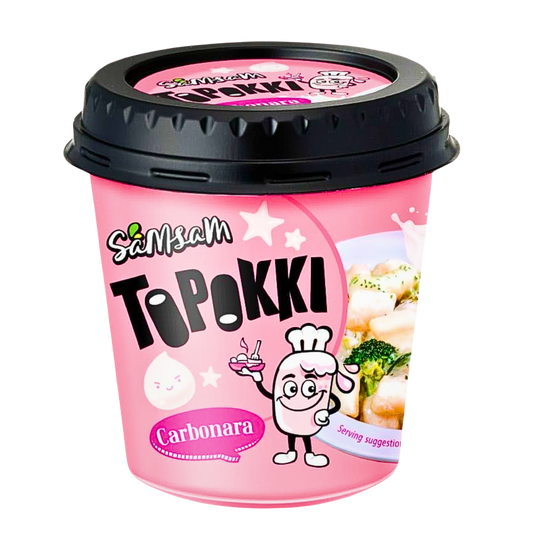 Samsam Topokki Cups Korea Carbonara Flavour 120g