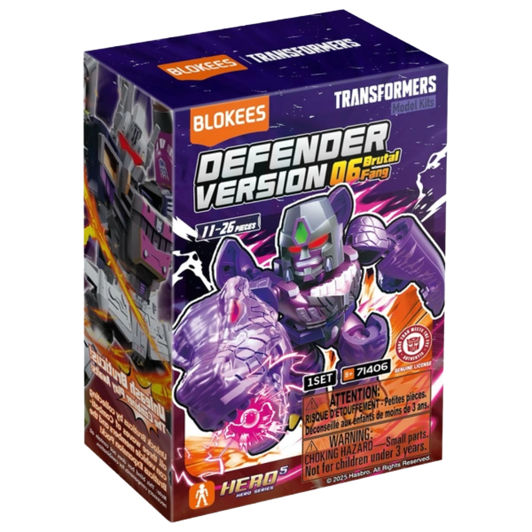 Blokees - Transformers  Galaxy Version Defender 06 Brutal Fang