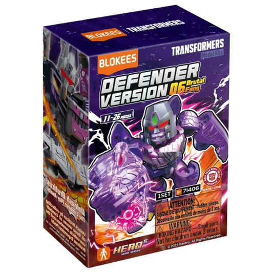 Blokees - Transformers  Galaxy Version Defender 06 Brutal Fang