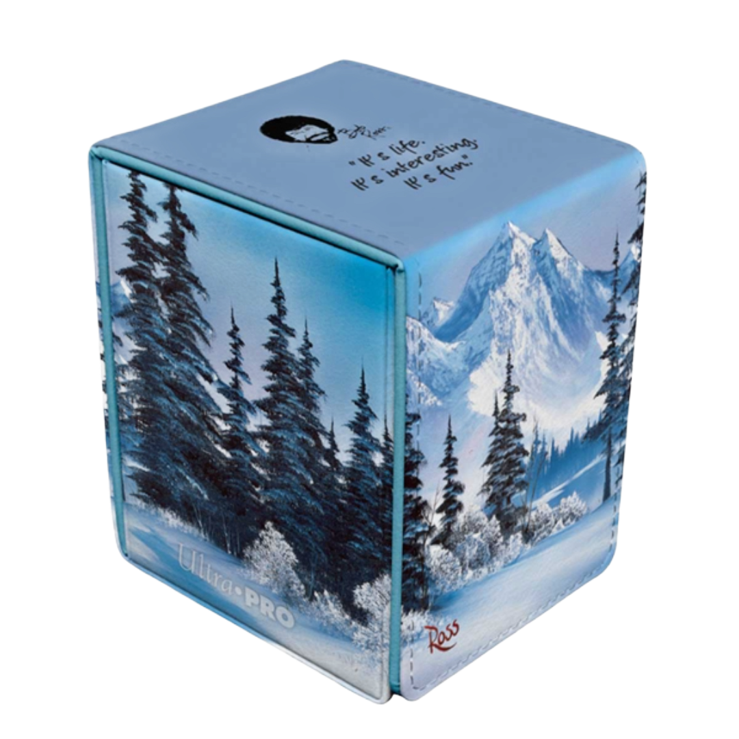 Ultra Pro - Bob Ross Winter Paradise - Alcove Flip Deck Box