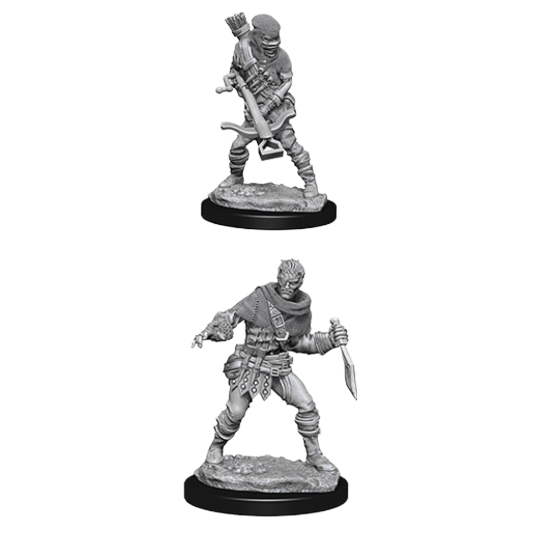 WizKids - Deep Cuts Unpainted Miniatures: Bandits - Wave 4